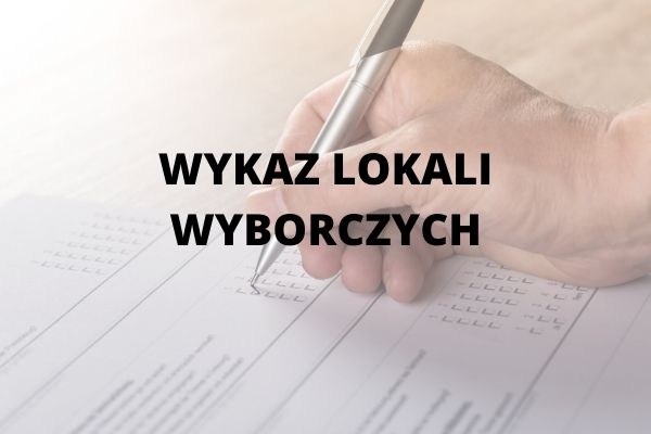 Sprawdź, pod który lokal wyborczy podlegasz