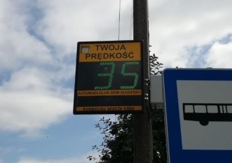 Uwaga, pomiar prędkości w mieście