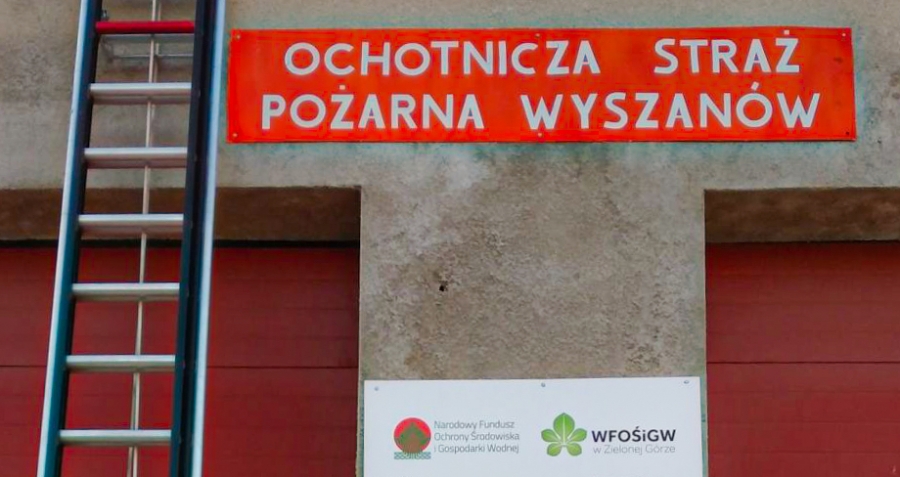 Gmina Szlichtyngowa pozyskała dotację na remont remizy OSP w Wyszanowie