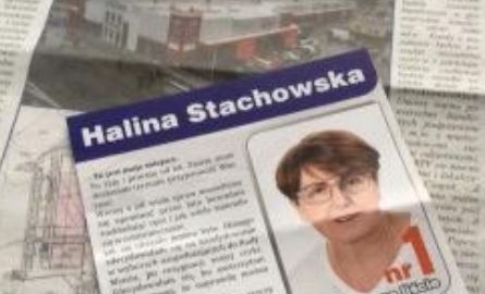 Ulotka wyborcza Haliny Stachowskiej w gazecie CKiR. Kokorniak: Nie mam z tym nic wspólnego