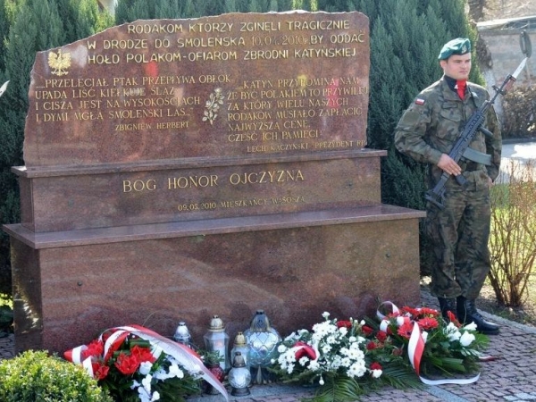 Rocznica katastrofy smoleńskiej w Wąsoszu