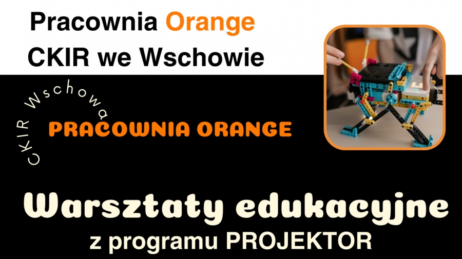 Pracownia Orange we Wschowie z grantem. Dzieci zbudują z LEGO i zaprogramują roboty