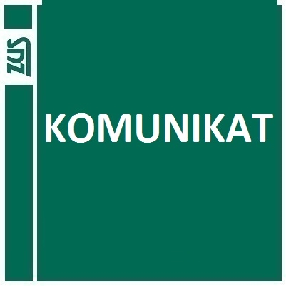   Komunikat ZUS