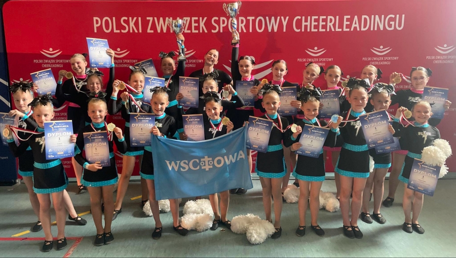 Cheerleaders Flash Wschowa triumfują w Kobylnicy. „Reprezentujemy z dumą nasze miasto”