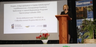 Uroczysta inauguracja projektu pn. Usługi opiekuńcze w Gminie Szlichtyngowa