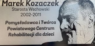 Tablica pamięci Marka Kozaczka odsłonięta (VIDEO)