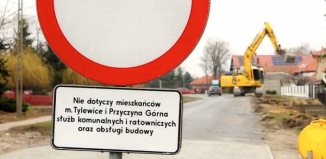 Postępują prace przy przebudowie drogi w Tylewicach i Przyczynie Górnej (ZDJĘCIA)