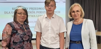 Mikołaj Cieplak z SP1 laureatem konkursu przedmiotowego z języka angielskiego
